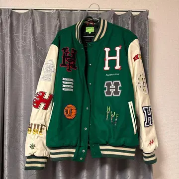 HUF 20주년 기념 바시티 자켓 150벌 한정판