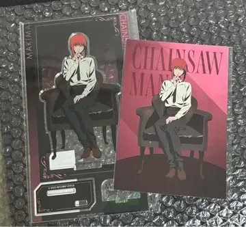 마키마 아크릴 스탠드 로프트 PLAZA 한정판 구매 혜택 체인소 맨