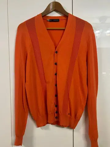 새상품급 DSQUARED2 오렌지 가디건 M