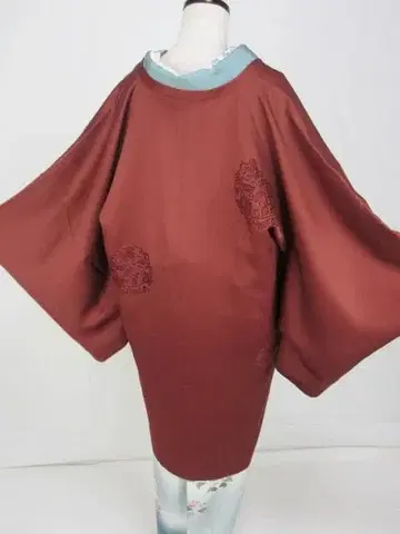 새상품급! 단쥬로 브라운*풀림 원단*럭셔리*롱 코트*97cm*화장 69