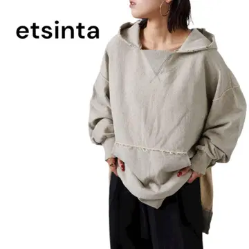 [ etsinta/에신타 ] 리메이크 오버 사이즈 후드티