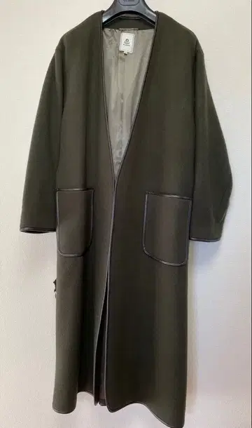 mando (만도) 올리브 그린 롱 코트