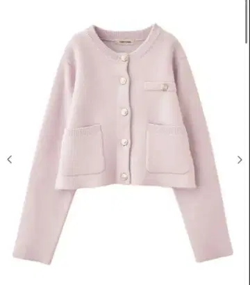 라쿤 혼방 더블 페이스 니트 가디건