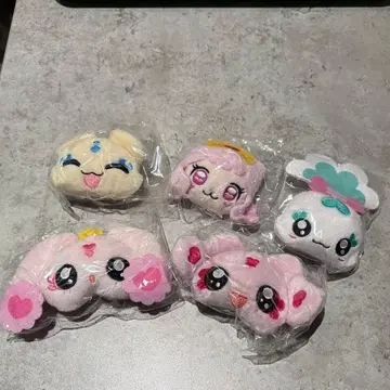 프리큐어 봉제 인형 클립 메플 미플 시프레 루룬 퍼프