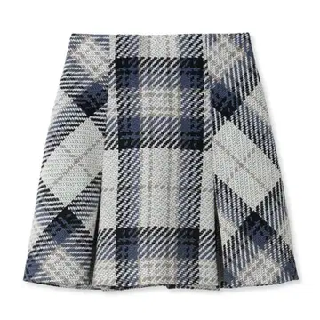 SNIDEL 스나이델 로빙 체크 스커트 0 사이즈