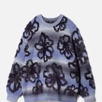 HARE 이소자이 하이쇼쿠 플라워 풀오버 플라워 니트 S 사이즈