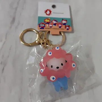 포차코 산리오 미야쿠미야쿠 클리어 컬러 마스코트 키링