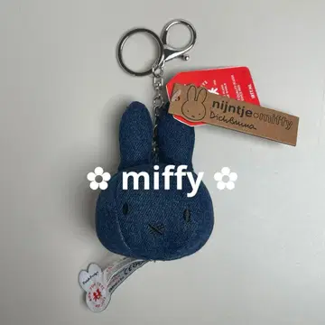 [택 포함 미사용 새상품] 미피 데님 참 키링