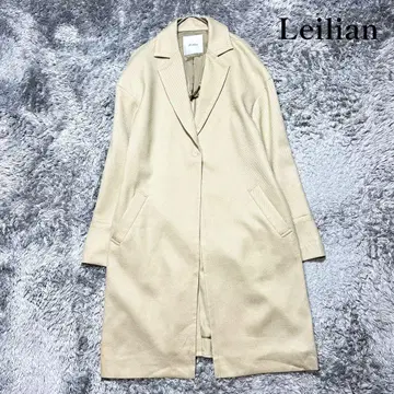 레리안 현행 실크 린넨 울 라이트 체스터 코트 L 상당 새상품급