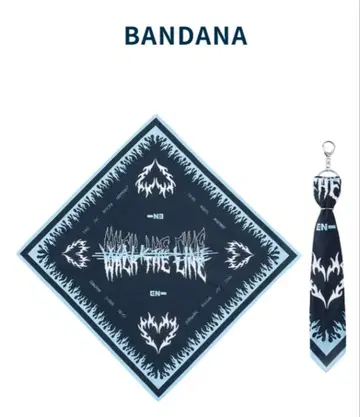 WALK THE LINE 반다나 no.2 ENHYPEN 에나프