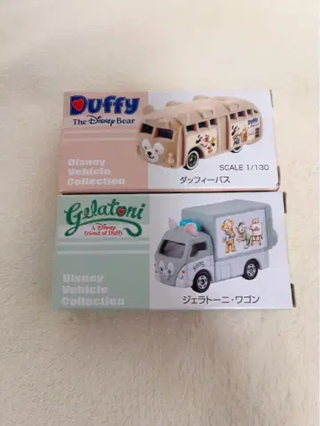 디즈니 토미카 더피 버스 젤라토니 왜건