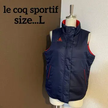르꼬끄 스포르티브 le coq sportif 리버서블 베스트