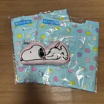 스누피 제일복권 리스트레스트 에코백