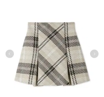 snidel 로빙 체크 미니 스커트