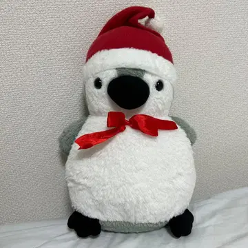 산타 펭귄 봉제 인형