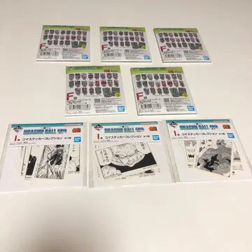 드래곤볼 제일복권 F상 완전 미개봉 5개