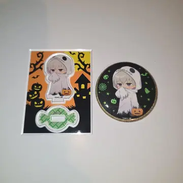 주술회전 말큐브 이누마키 토게 아크릴 스탠드 캔뱃지 할로윈ver.