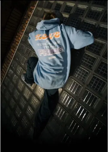 toprocdress 후드티 라이트 블루 L