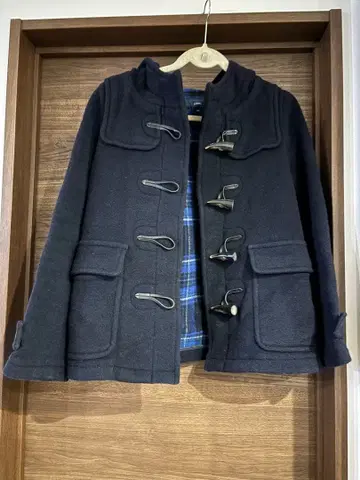 SHIPS 네이비 더플 코트