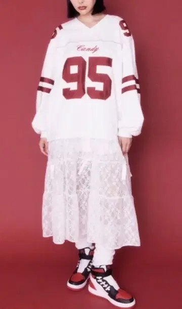 새상품 Candy Stripper UNIFORM LAYERED 드레스