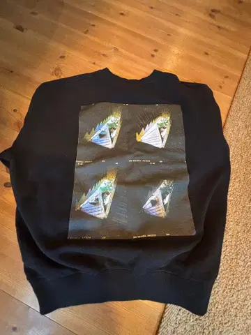 KODOWORKS 블랙 맨투맨 M [ Style ]