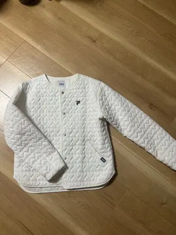 FILA 하트 퀼팅 자켓