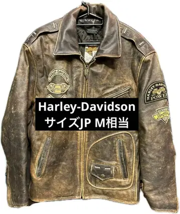 90s Harley-Davidson 할리 가죽 라이더 재킷