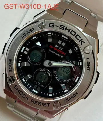 컨디션 최상 CASIO GST-W310D-1AJF G 스틸 G-SHOCK
