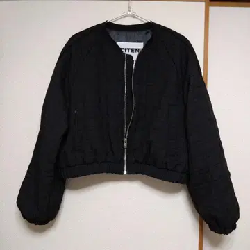 시텐 CITEN 볼륨 슬리브 자카드 블루종 애로우즈