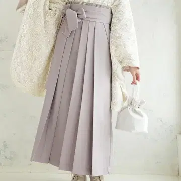 새상품 졸업식 사은회용 하카마 *더스티 컬러 L 사이즈 *연보라