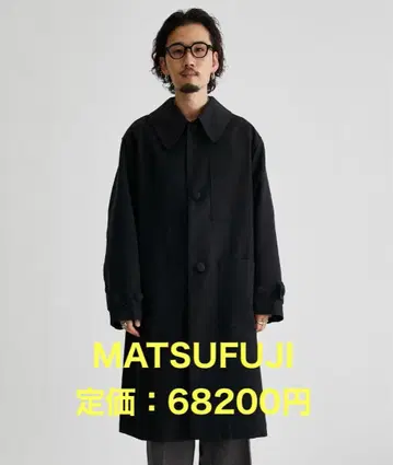 MATSUFUJI 스텐카라 코트 블랙