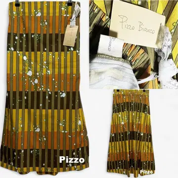 [ PIZZO BIANCO ] 피오 비앙코 롱 스커트 택 포함 미사용