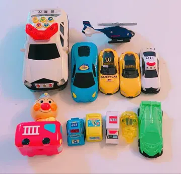 정크제품 자동차 완구 12대 묶음 판매 12대 세트