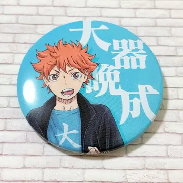 하이큐!! 사자성어 캔뱃지 히나타 쇼요