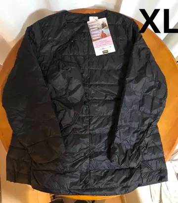 택 포함 새상품 시마무라 CLOSSHI 크로시 프리미엄 라이트 다운 블랙