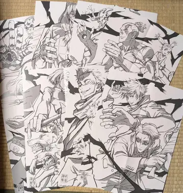 주술회전 주술신문 1기 풀컴플리트 세트