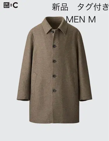 유니클로 더블 페이스 코트