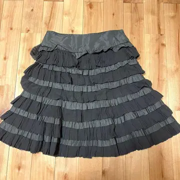 ERMANNO SCERVINO 프릴 플레어 스커트 38