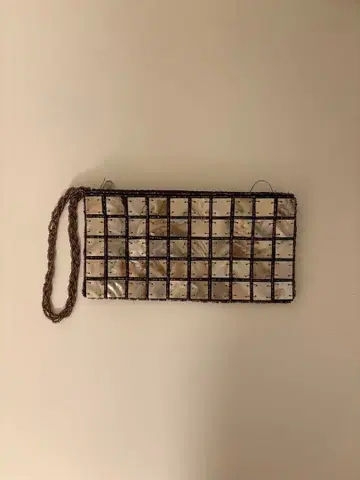 쉘 비즈 핸드백 구제 잡화