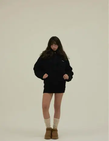 Mary quilting knit jacket andmary