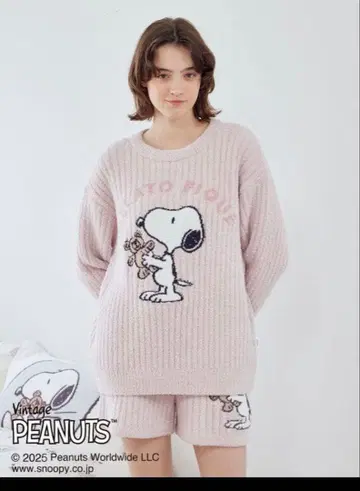 스누피 긴팔 GELATO PIQUE 파자마 룸웨어