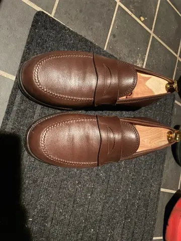 F.lli Giacometti (프라텔리 자코메티) 로퍼 브라운