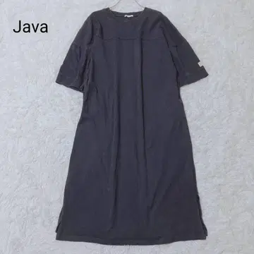 자바 여성용 원피스 그레이 L 사이즈 캐주얼 여성용 원피스