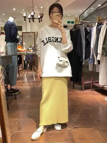 라운지 드레스 2way 로고 맨투맨