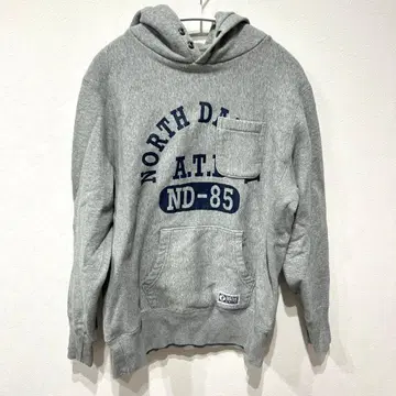 DISCUS ATHLETICS 그레이 후드티 M