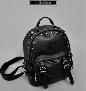 DimMoire 디무아르 Skull 각인 스터드 백팩
