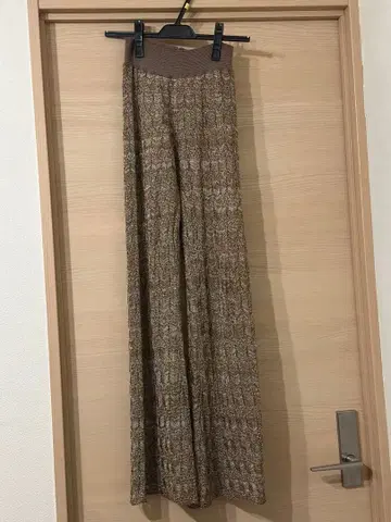 TODAYFUL [ 레이스 니트 레깅스 ] 브라운 36