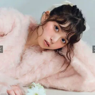 샤기 니트 숏 기장 가디건 an1696