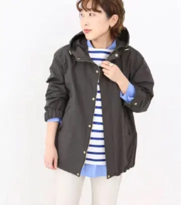 IENA Onibegie 나일론 후데트 블루종 36