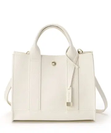 [ OPAQUE.CLIP ] 화이트 합성 피혁 숄더백